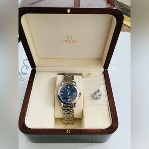 Men’s OMEGA SEAMASTER BEAUTIFUL stainless steel watch w/ box🌟🌟